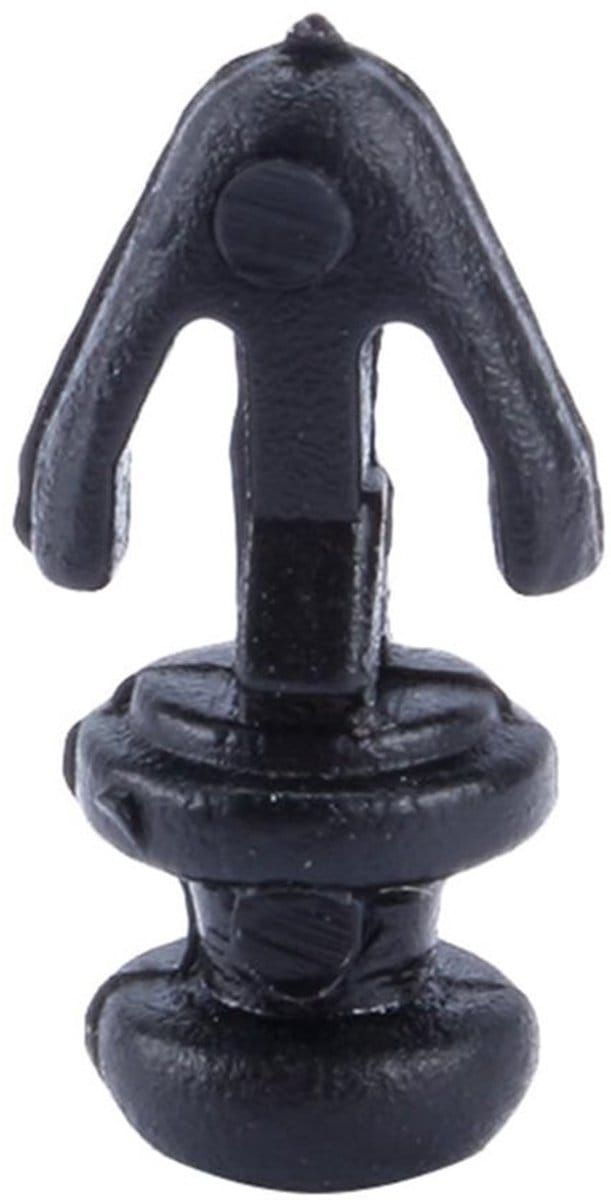 Solidchoice - Dailygoody - Deurpakking Clip - 10 stuks deur afdichting - Zwart