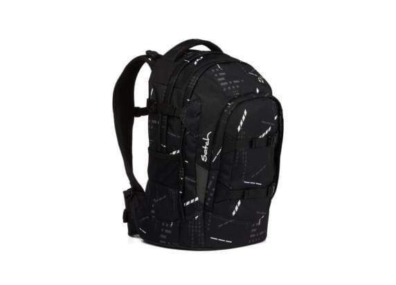 satch Schoolrugzak met laptopvak Pack Ninja Matrix Zwart