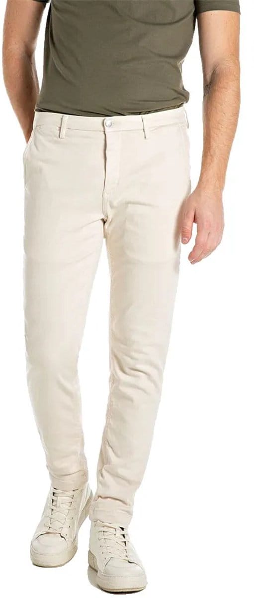 Replay M9627e.000.8366197 Broek Wit 30 / 30 Man