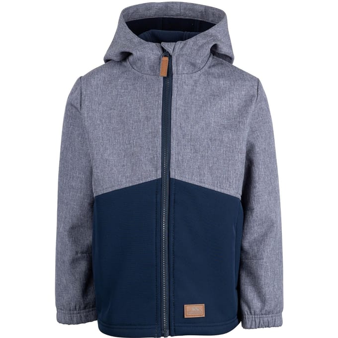 Trespass Kinder/Kids Cheerfully Soft Shell Jas (Marine)