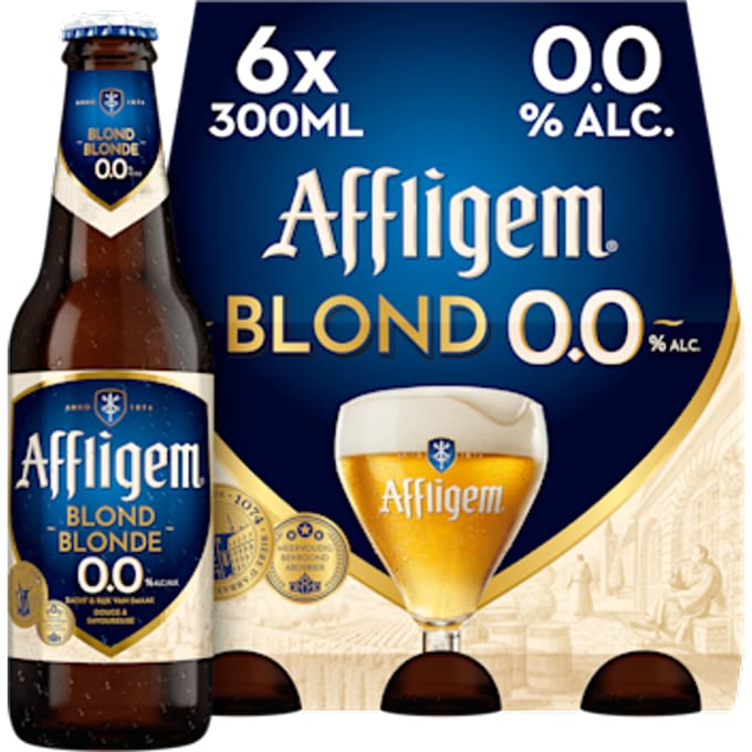Blond 0.0 bier fles