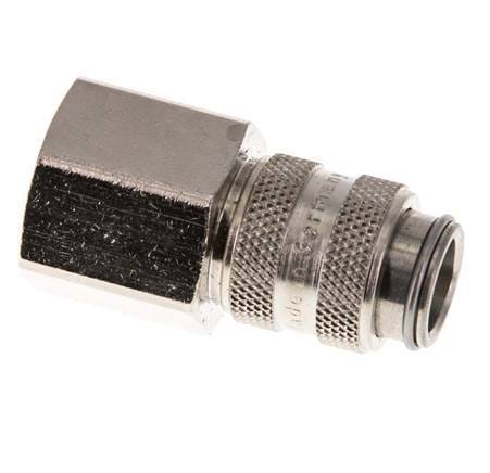 Gehard staal DN 5 Luchtkoppeling Snelkoppeling G 3/8 inch Binnendraad - CLS5-F-STN-P-038