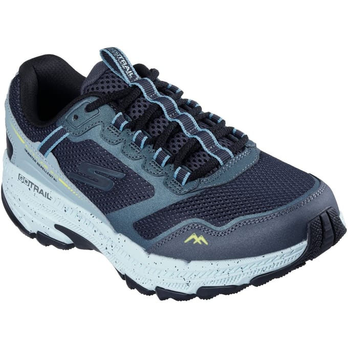 Skechers GO RUN Trail Altitude 2.0 Ravine Dames Navy/aqua Sneakers Van Leer