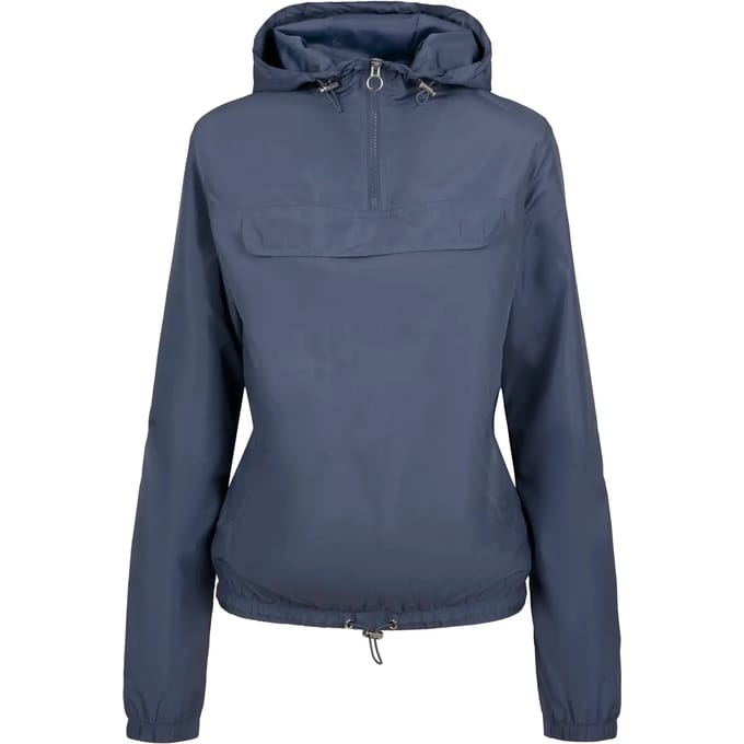 Urban Classics - Basic Pullover Jas - XS - Blauw