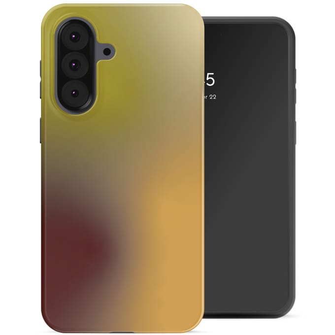 Selencia Vivid Backcover voor de Samsung Galaxy A37 (5G) - Gradient Olive Dust