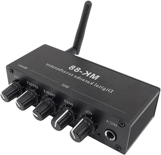 Audio Mixer Kaart - Versterker Decoder - Muziek Maken - Met Bluetooth - 236 Gram - Zilver