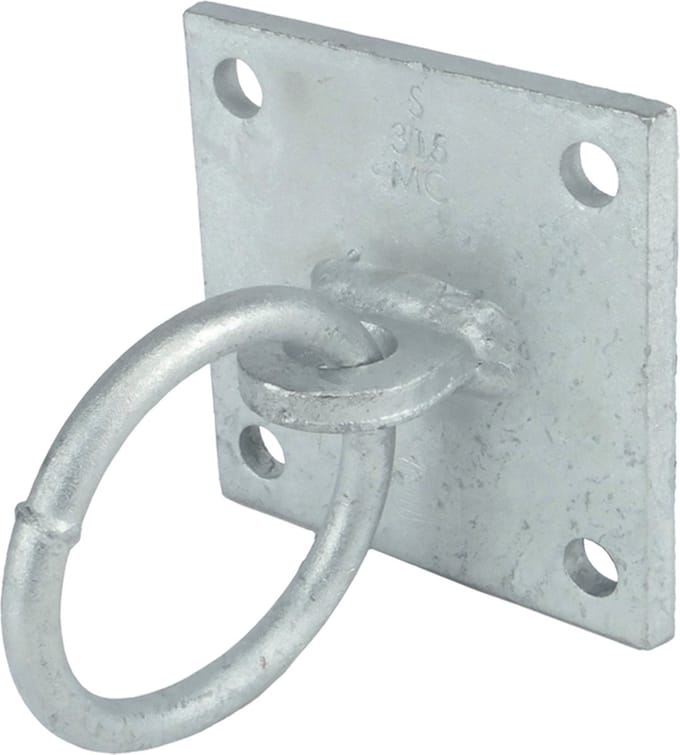 Aanlegring Verzinkt 100 x 100 mm | Per stuk