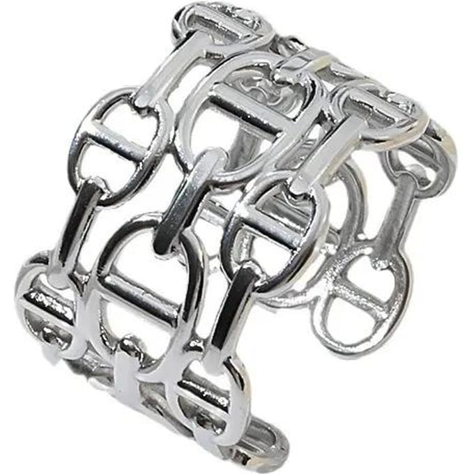 Overdreven En Modieuze Dames Open Eind Ring, Verstelbaar En Kleurecht, Een Trendy Item In Handjuwelen