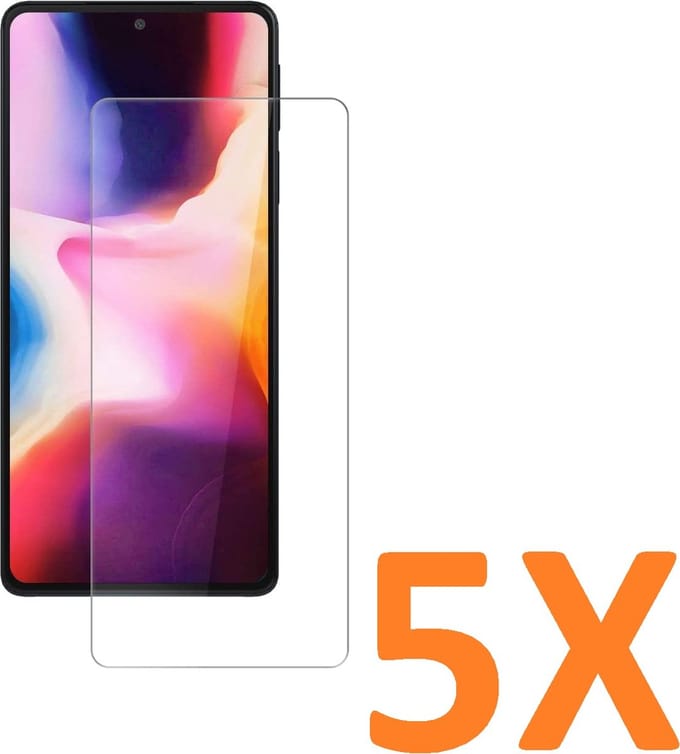 Screenprotector Glas - Tempered Glass Screen Protector Geschikt voor: Motorola Moto Edge 30 Pro  - 5x