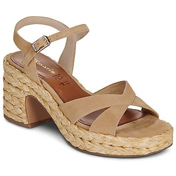 Tamaris Sandalettes - Dames - Beige - Maat:39