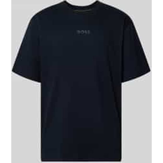 relaxed fit T-shirt van puur katoen model 'TEE 10'