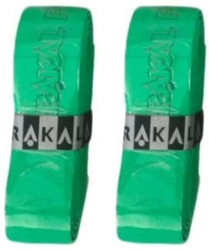 Karakal PU Super Grip Duo Pack - Basisgrip - Squashgrip - Groen - 2 Stuks