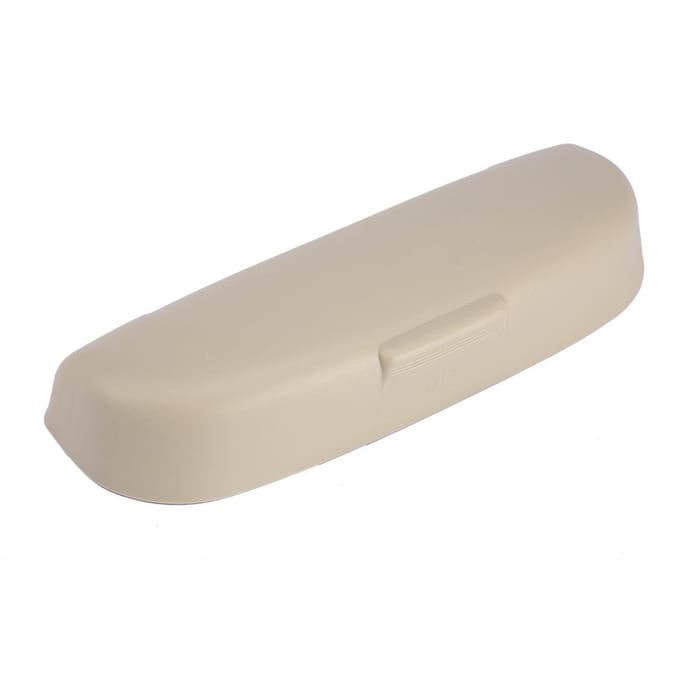 Draagbare Beige Auto Auto Interieur Zonnebril Opbergdoos Houder Stand Doos beige