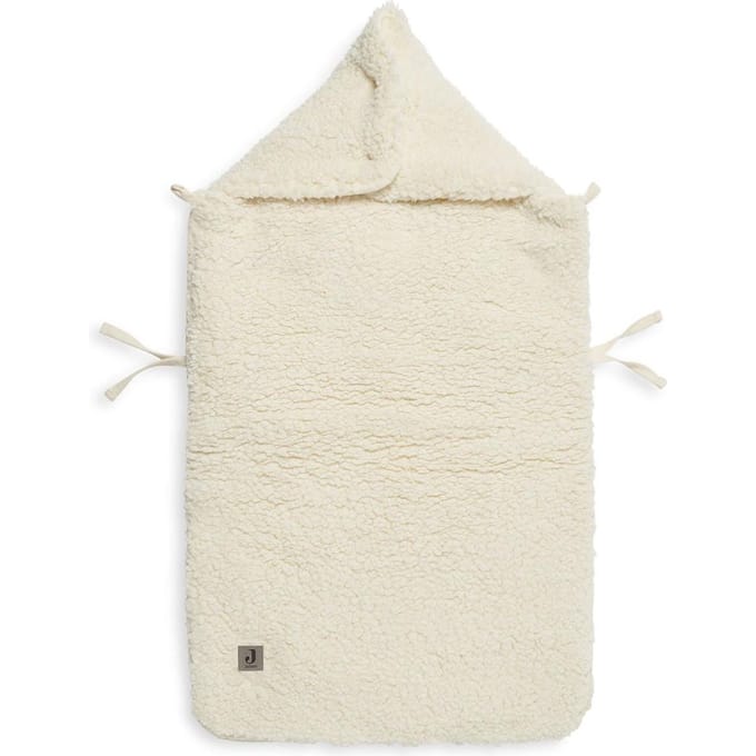 Jollein Voetenzak Teddy groep 0+ 3/5 punts cream white
