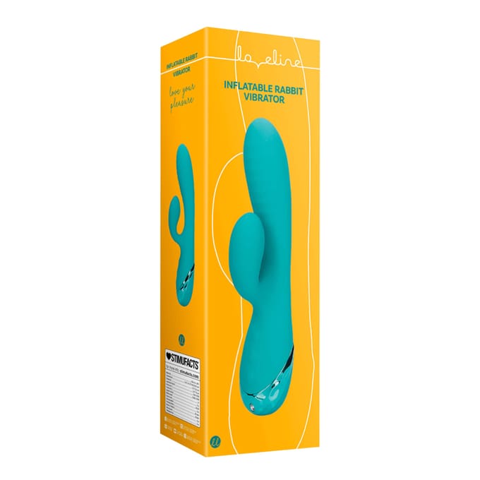 Opblaasbare rabbit vibrator