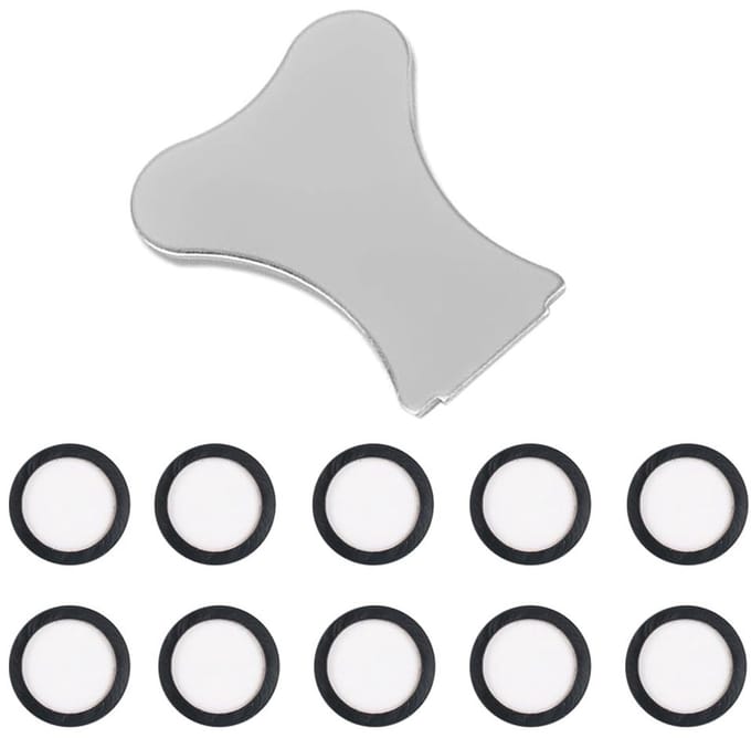 Allecto - Transducer Schijven - 10 Stuks - Optimyst Vervangset voor