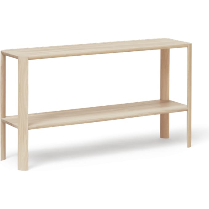Form&Refine Leaf Rek 1x2 - eiken, wit geolied