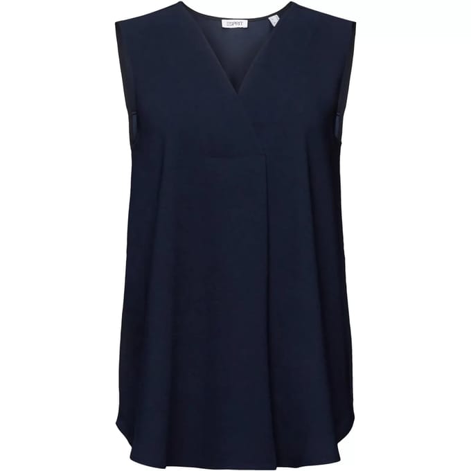 Damesblouse met v-hals Esprit