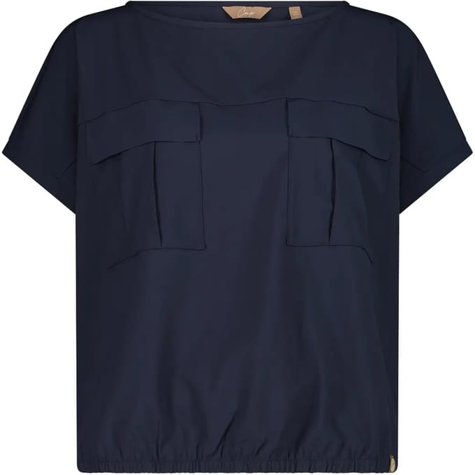 Polyester Stretch T-shirt met Zakken Dames CMP