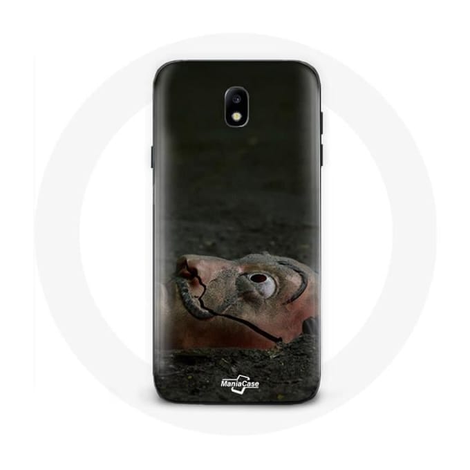Coque pour Samsung Galaxy j7 2017 la casa de papel Masque dali