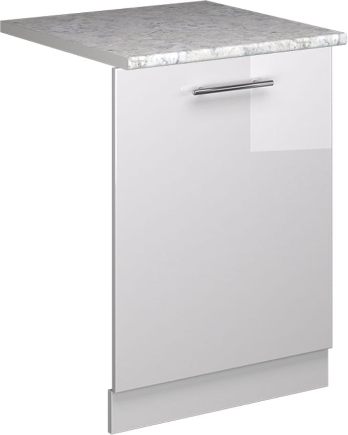 Vicco Fame-Line Vaatwasserfrontpaneel – 60 cm, WB Marmer Wit Hoogglans