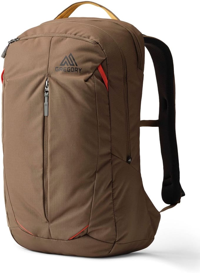 GREGORY vrijetijdsrugzak rugzak met laptopvak Retna 25 Backpack Mesa Brown bruine