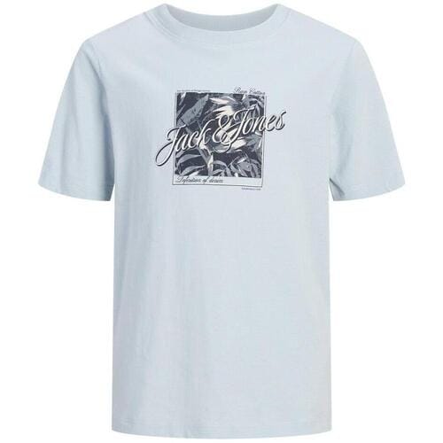 JACK&JONES - JJHONOLULU SHAPE TEE SS CREW NECK JNR - Jongens - T-shirts