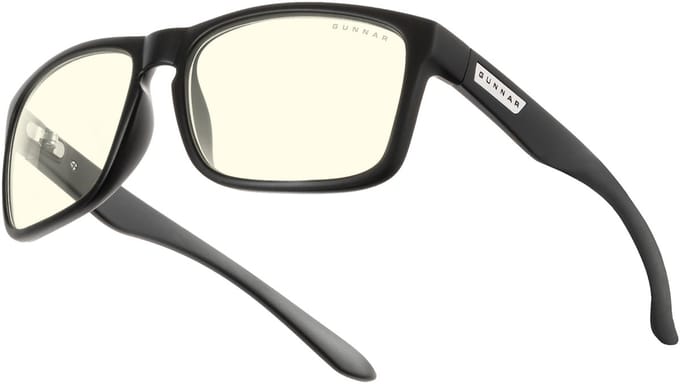 GUNNAR - Intercept Gaming Bril - Computerbril - Blauw Licht Bril - Blue Light Glasses Zonder Sterkte - Onyx - Clear - Natural Focus