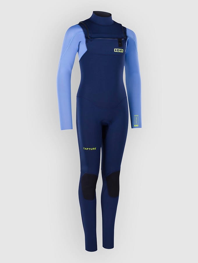 Ion Capture 4/3 Front Zip Kids Wetsuit blauw