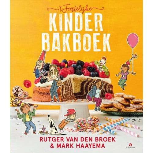 T Feestelijke Kinderbakboek - Rutger van den Broek