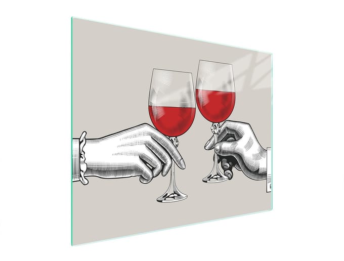 TMK ArtDeko - Snijplank - 52x40 cm - Glas - Antislip