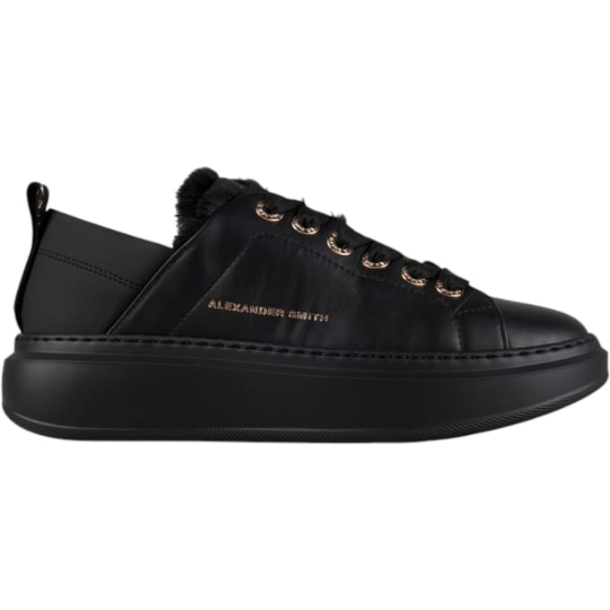 asbcwrw-0054-tbk Alexander Smith Vrouwen leder zwart