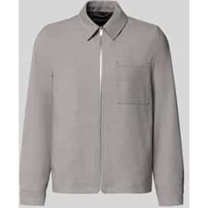 Regular fit jack met viscose Model 'Jerson'
