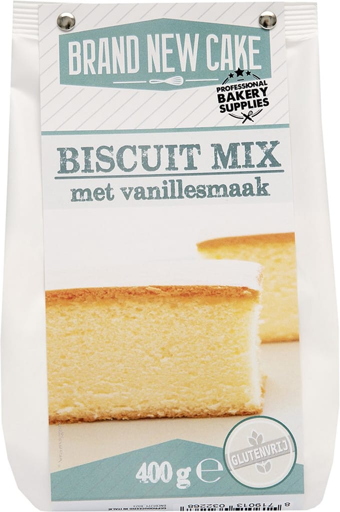 BrandNewCake® Biscuit-mix 400gr - Bakmix - Glutenvrij