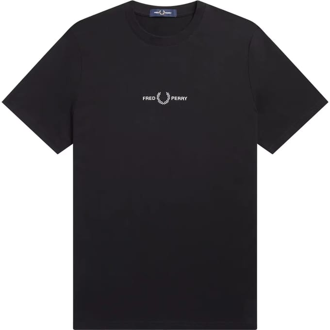 Fred Perry  T-shirt Korte Mouw EMBROIDERED T-SHIRT