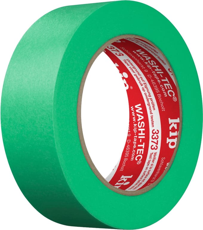 Kip 3373 Washi Tape Extra Sterk Groen 36mm - per rol