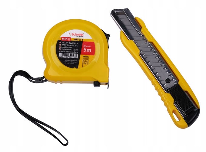 Schmith Rolmaat 5m met Afbreekmes 18mm