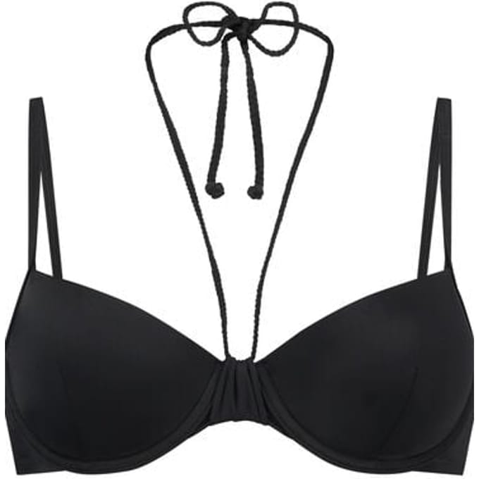 Hunkemöller Voorgevormde beugel bikinitop Luxe Zwart