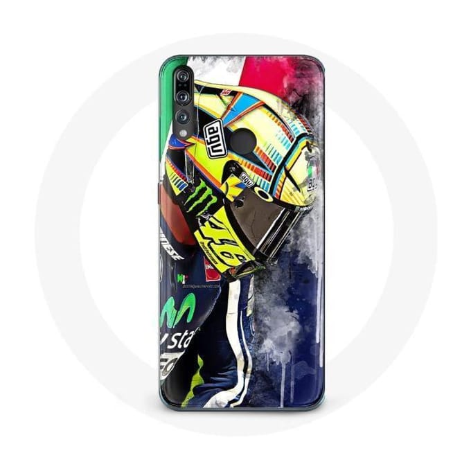 Coque pour Huawei p30 lite Valentino Rossi Pilote de vitesse champion