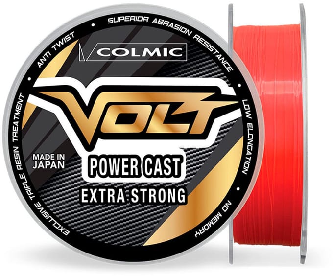 Colmic Volt Power Cast Monofilament 1000 M Transparant 0.200 mm