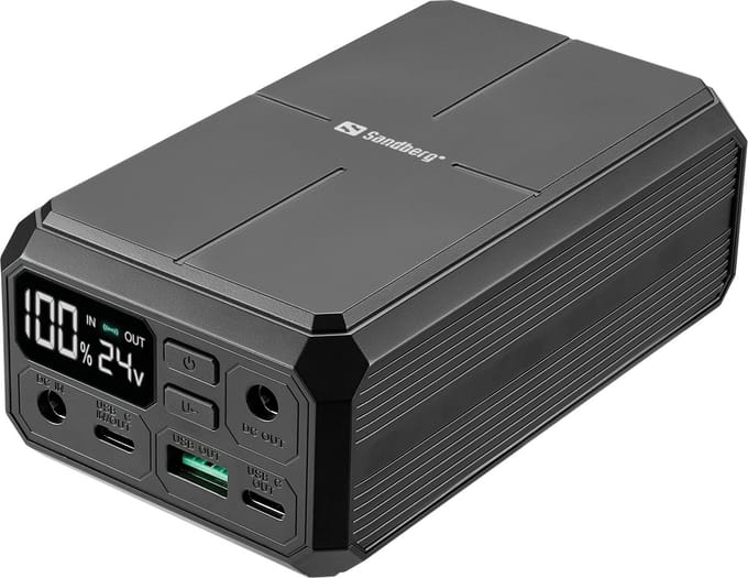 Sandberg Laptop Powerbank 27000 PD100W - 27000 mAh