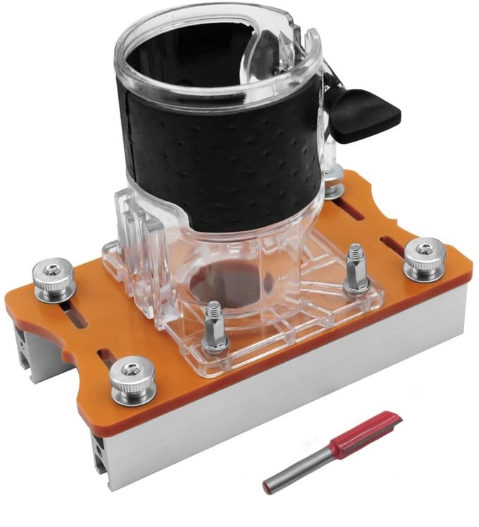 BRENZOOS - 2-in-1 Compacte Hout Palmrouter voor Timmerwerkzaamheden