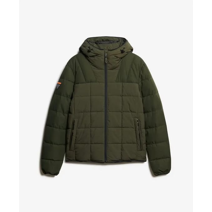 Superdry - Expedition-pufferjas met capuchon - Heren - Gewatteerde jassen