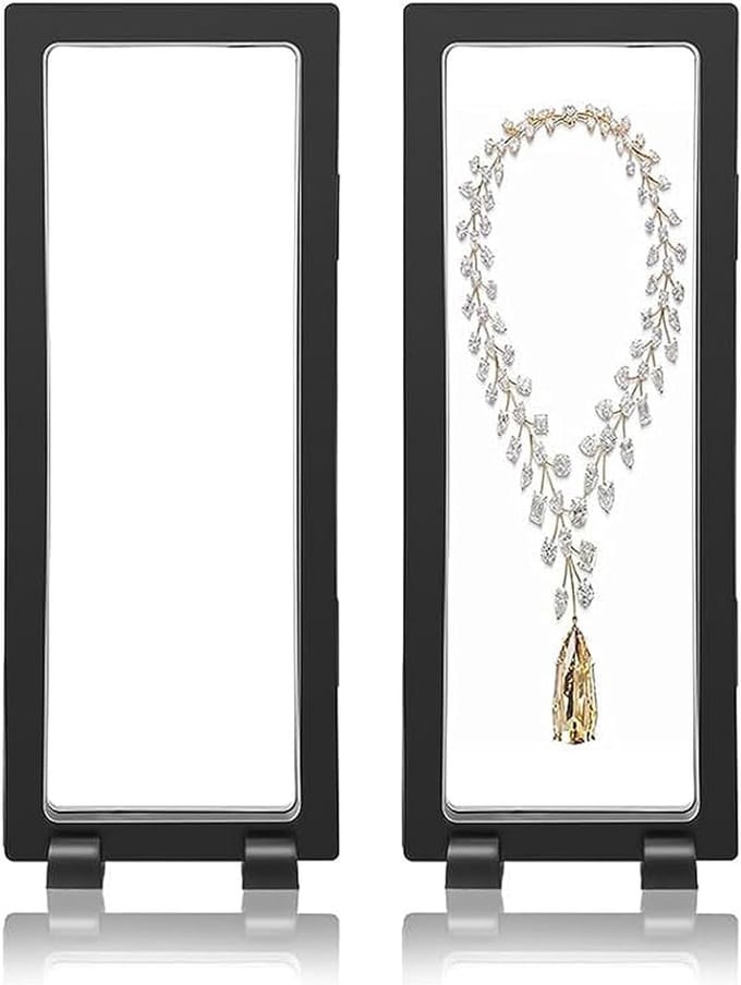 Drijvend Display Frame voor Munten en Sieraden - 2 Stuks