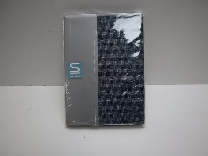 Dekbedovertrek 1 persoons Antraciet 140x200/220 cm