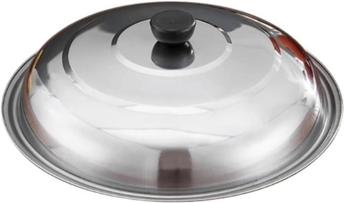Pandeksel - Pannenafdekking - Koken - Universele Pasvorm - 38 cm - Zilver