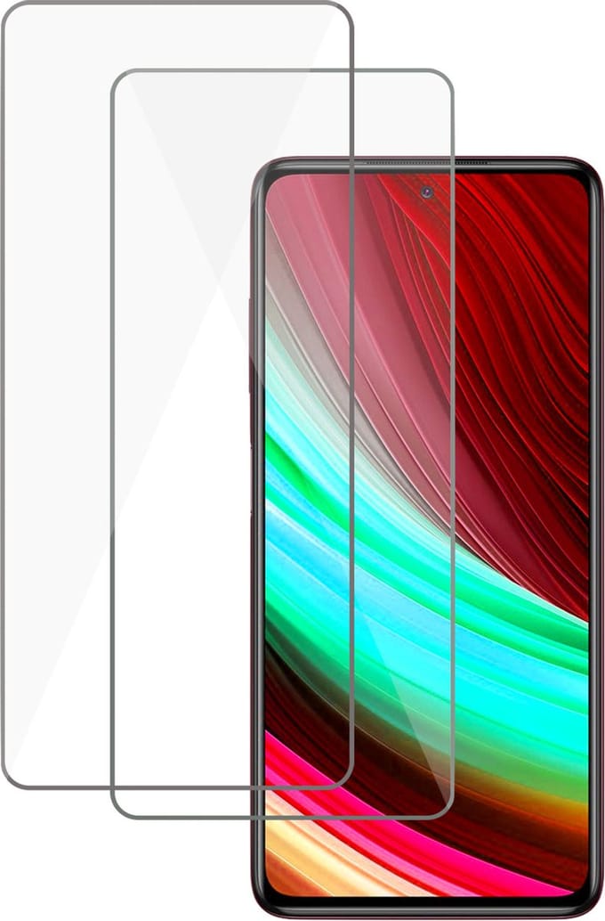 Screenprotector geschikt voor Xiaomi Poco X3 Pro - Screenprotector geschikt voor Xiaomi Poco X3 Pro Gehard Glas - 2 Stuks