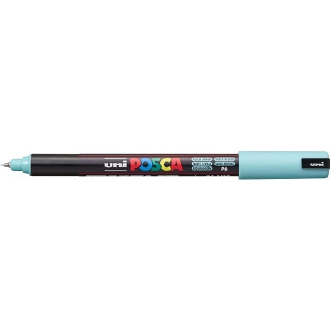 Uni PC-1MR markeerstift - Lichtgroen - Fibre tip - 1 stuk