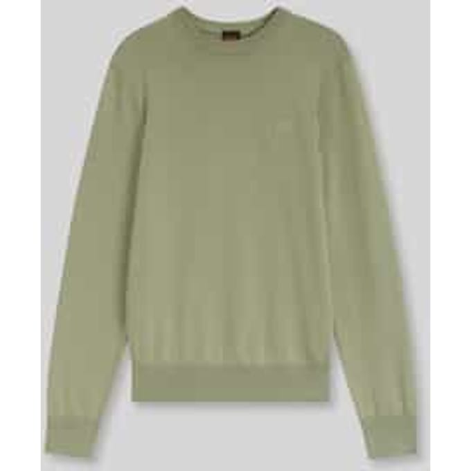 pullover in regular fit van mix van katoen en kasjmier model 'Kanovano_S'