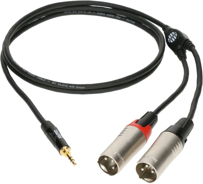 Klotz KY9-300 Y-adapterkabel 3 m - Insert kabel